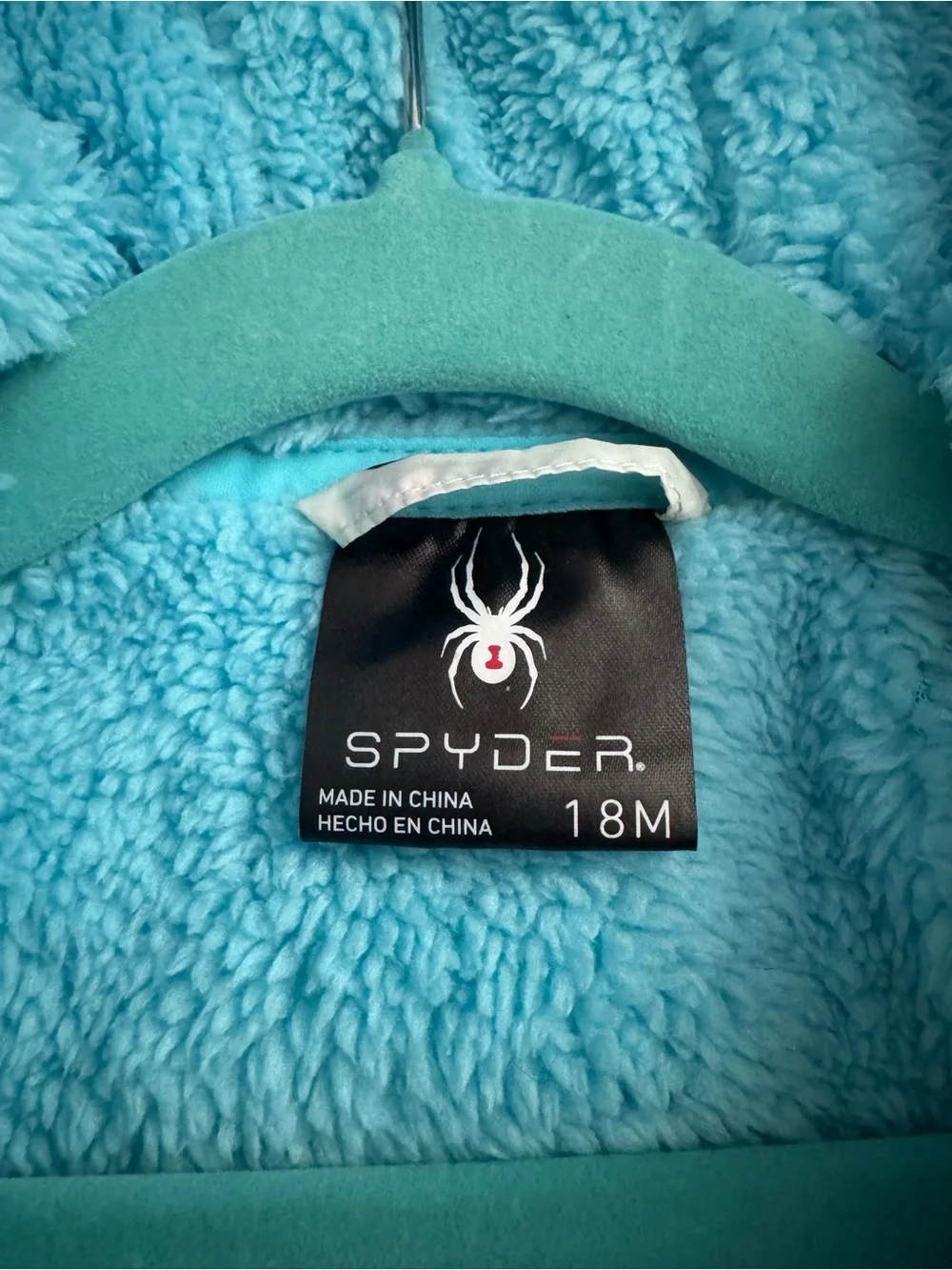 Spyder Infant Fleece Snow Suit 18 Months Multicolor
